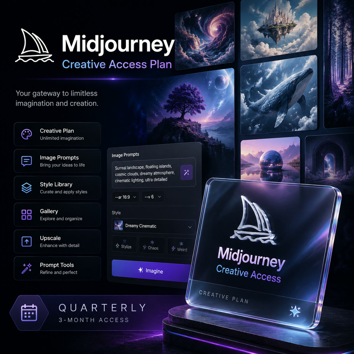 Midjourney Creative Membership Plan