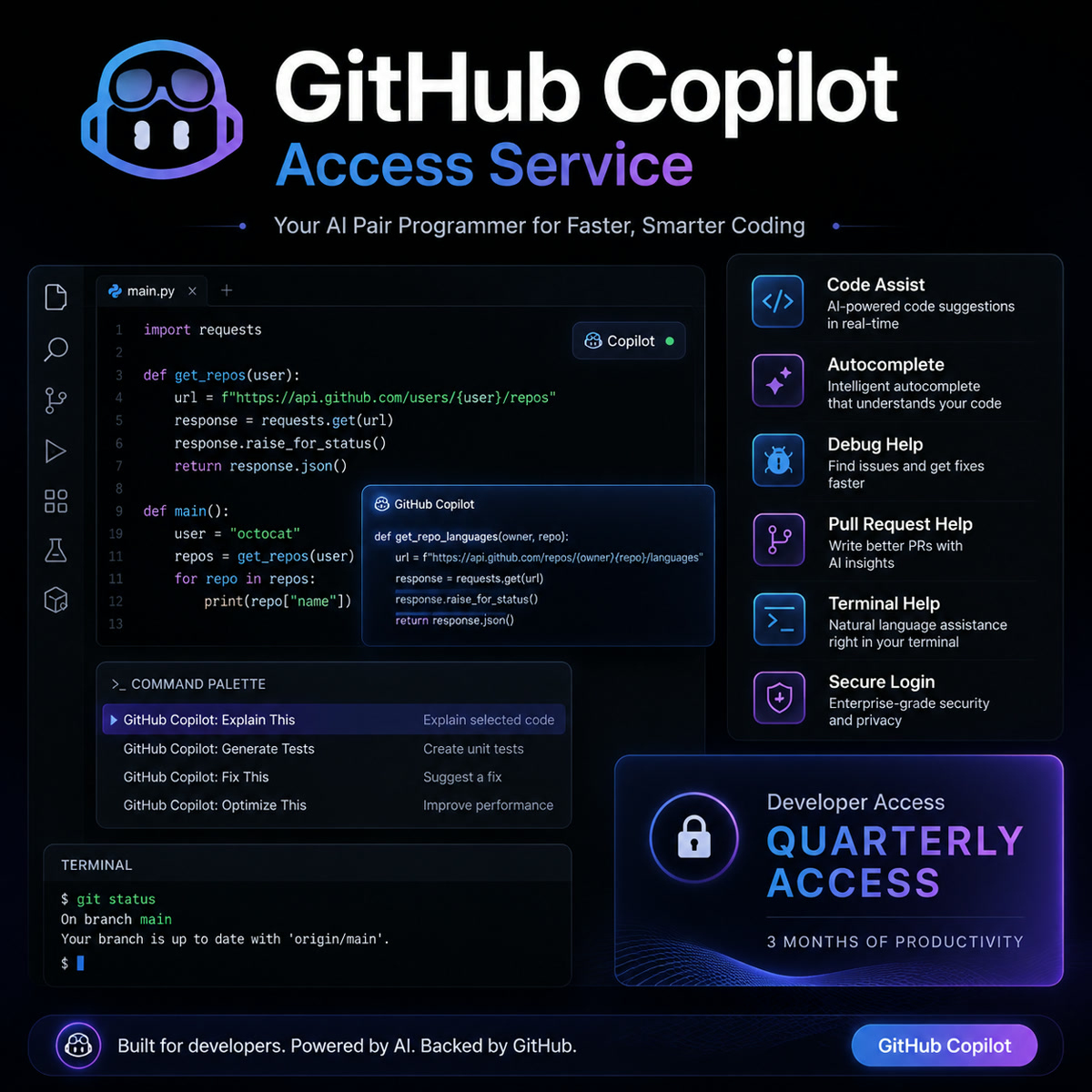GitHub Copilot Coding Membership